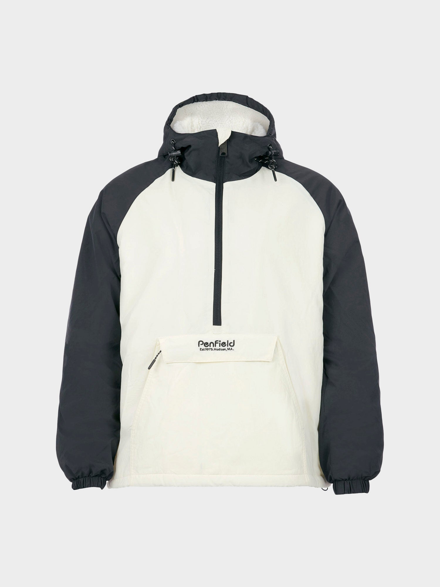 Hudson Script Windbreaker Jacket in Marshmallow – Penfield