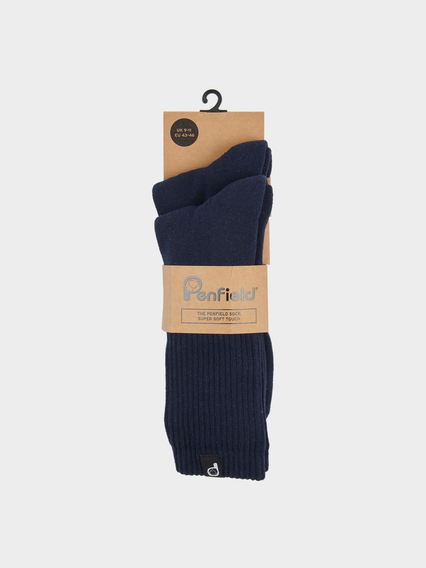 2 Pack Socks in Navy Blue