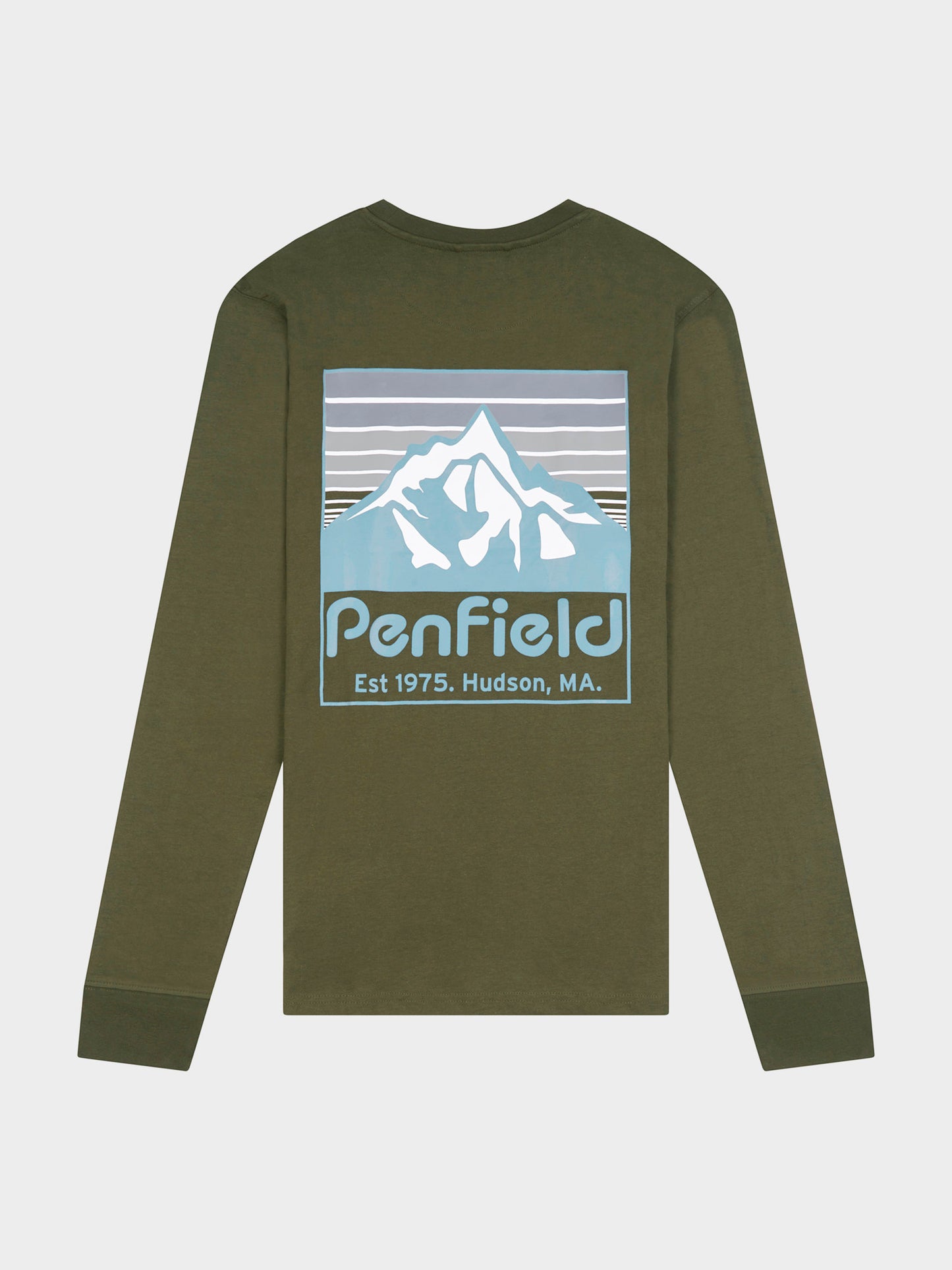 Penfield Back Graphic LS T-Shirt Forest Night