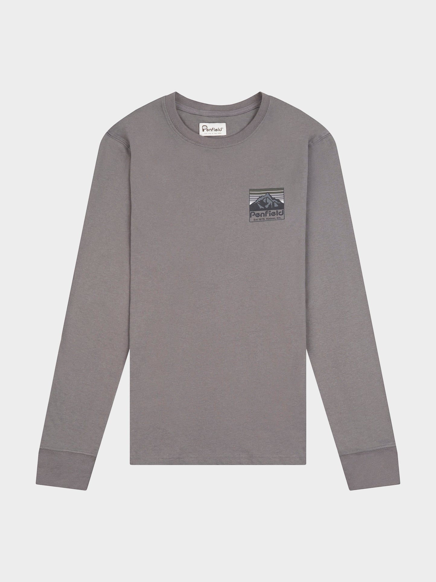 Penfield Back Graphic LS T-Shirt Castlerock