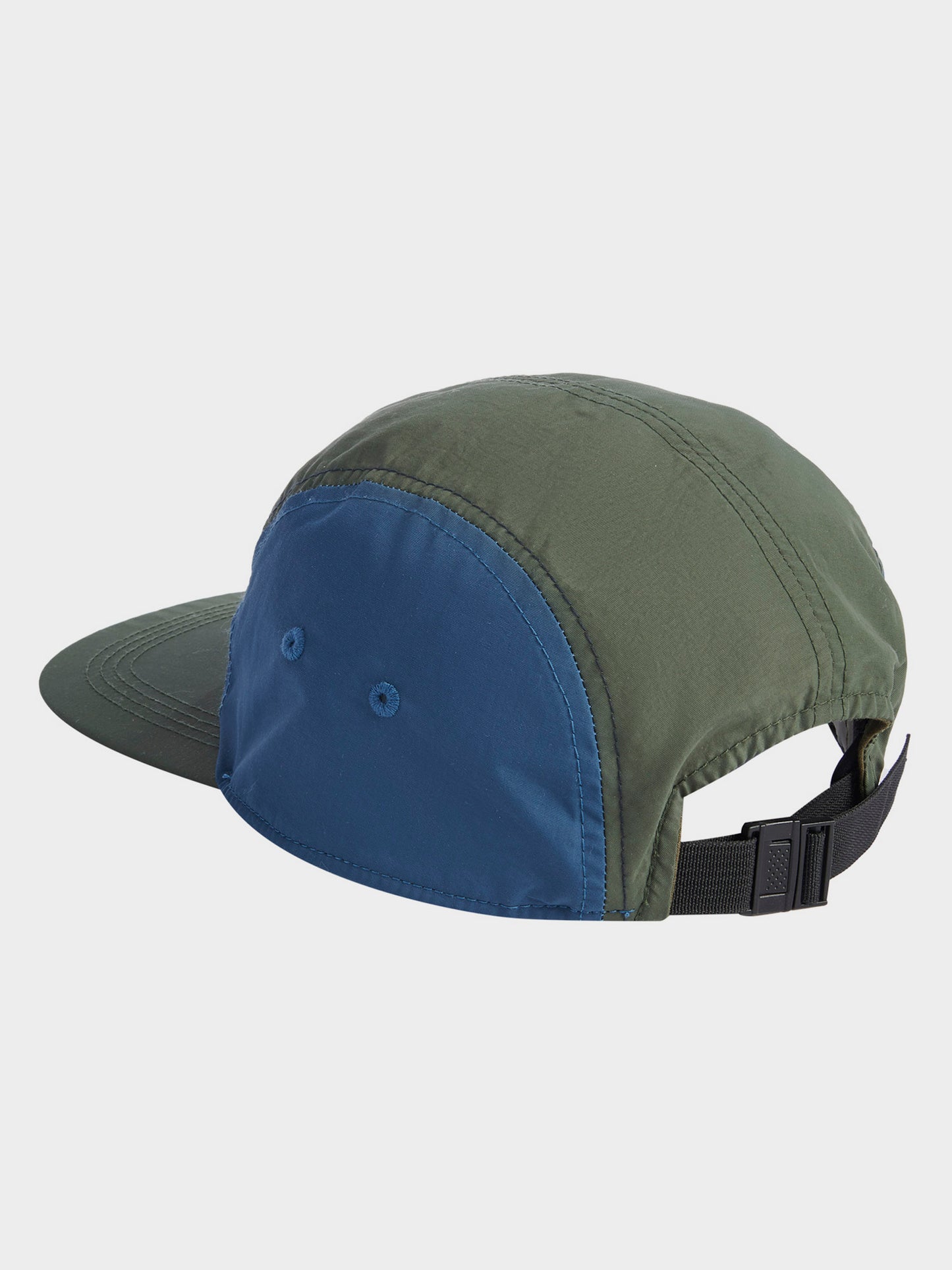 Nylon 5 Panel Cap in Forest Night