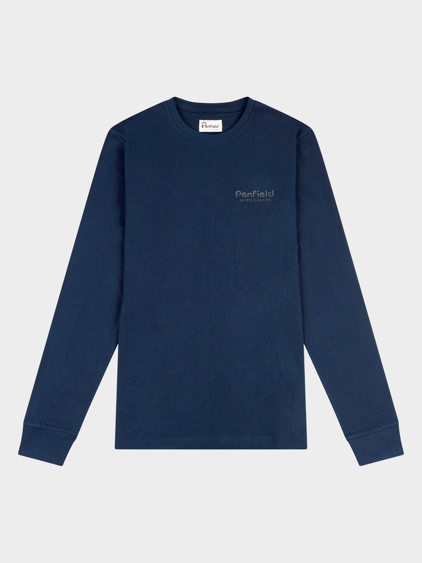 Arc Mountain Long Sleeve T-Shirt in Navy Blue