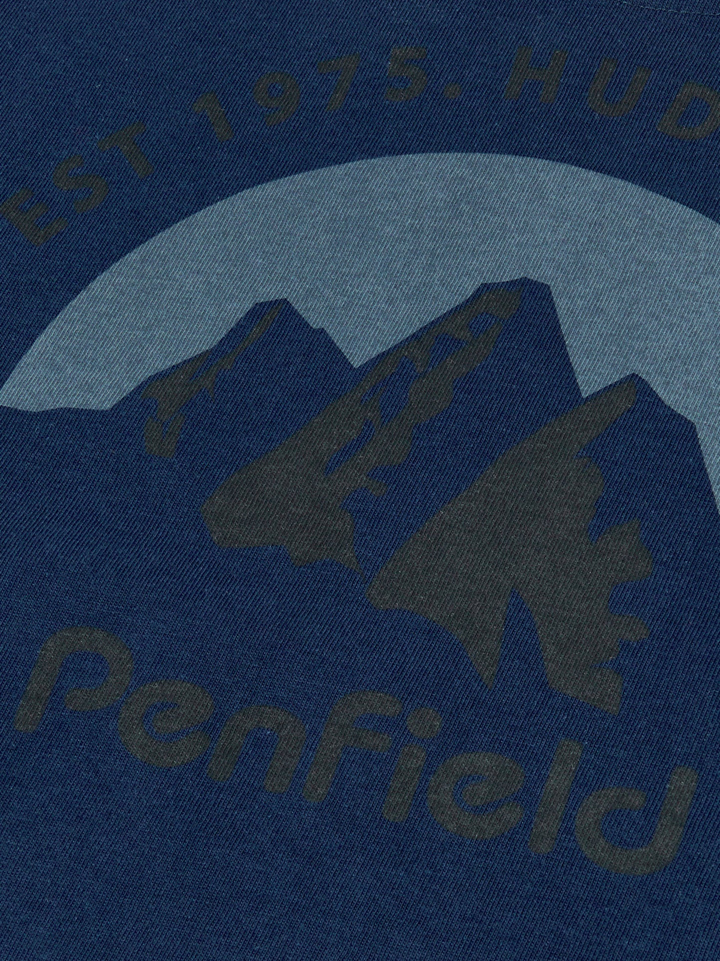 Arc Mountain Long Sleeve T-Shirt in Navy Blue
