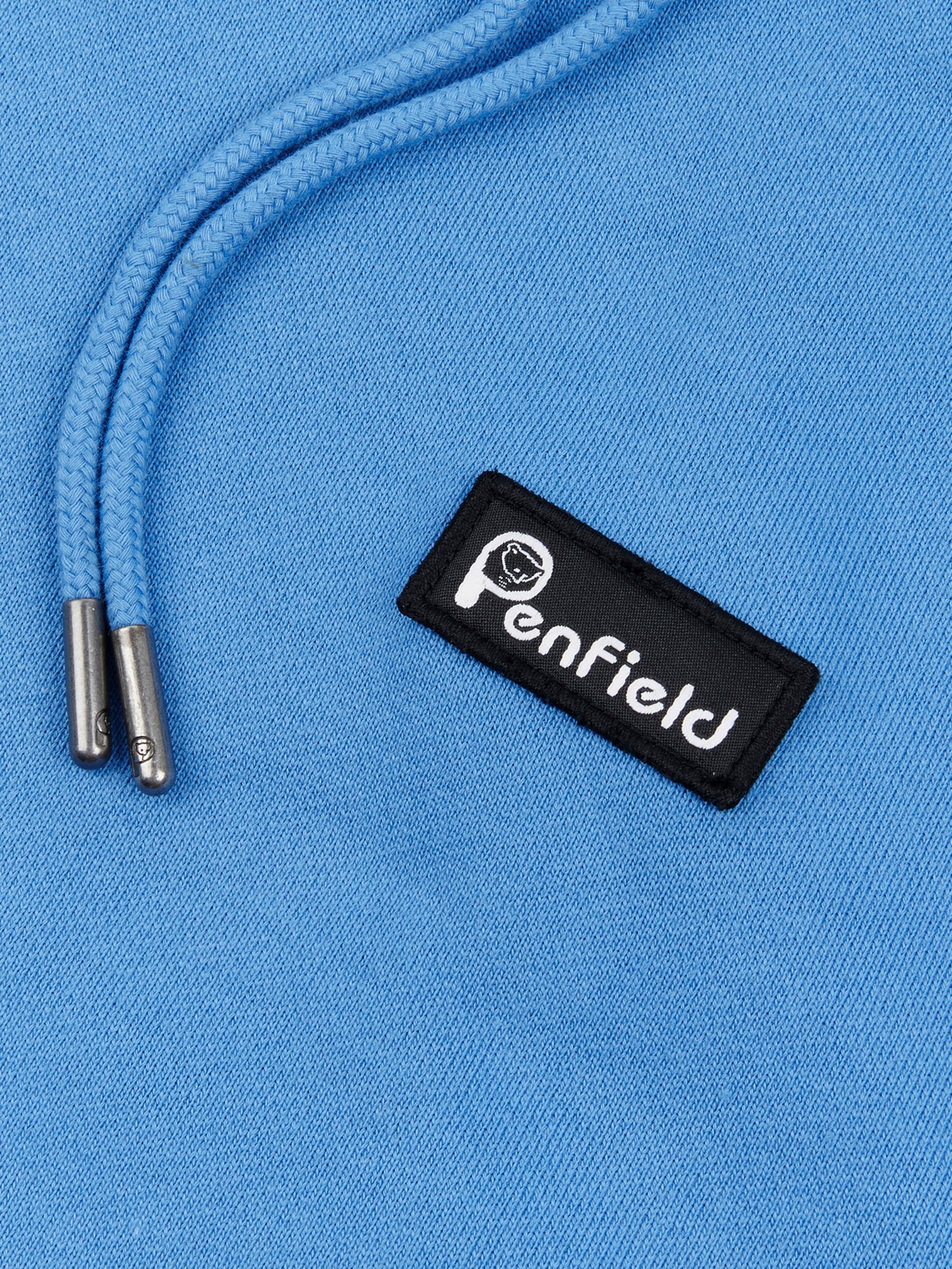 Badge Hoodie in Riviera