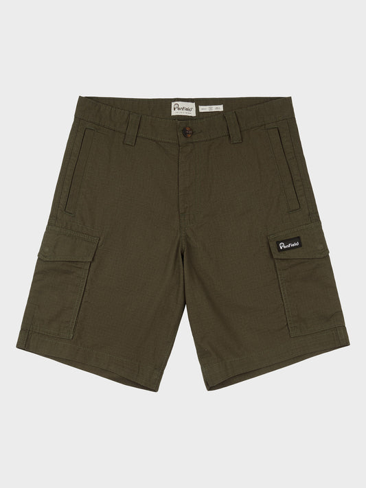 P Bear Cargo Shorts in Forest Night