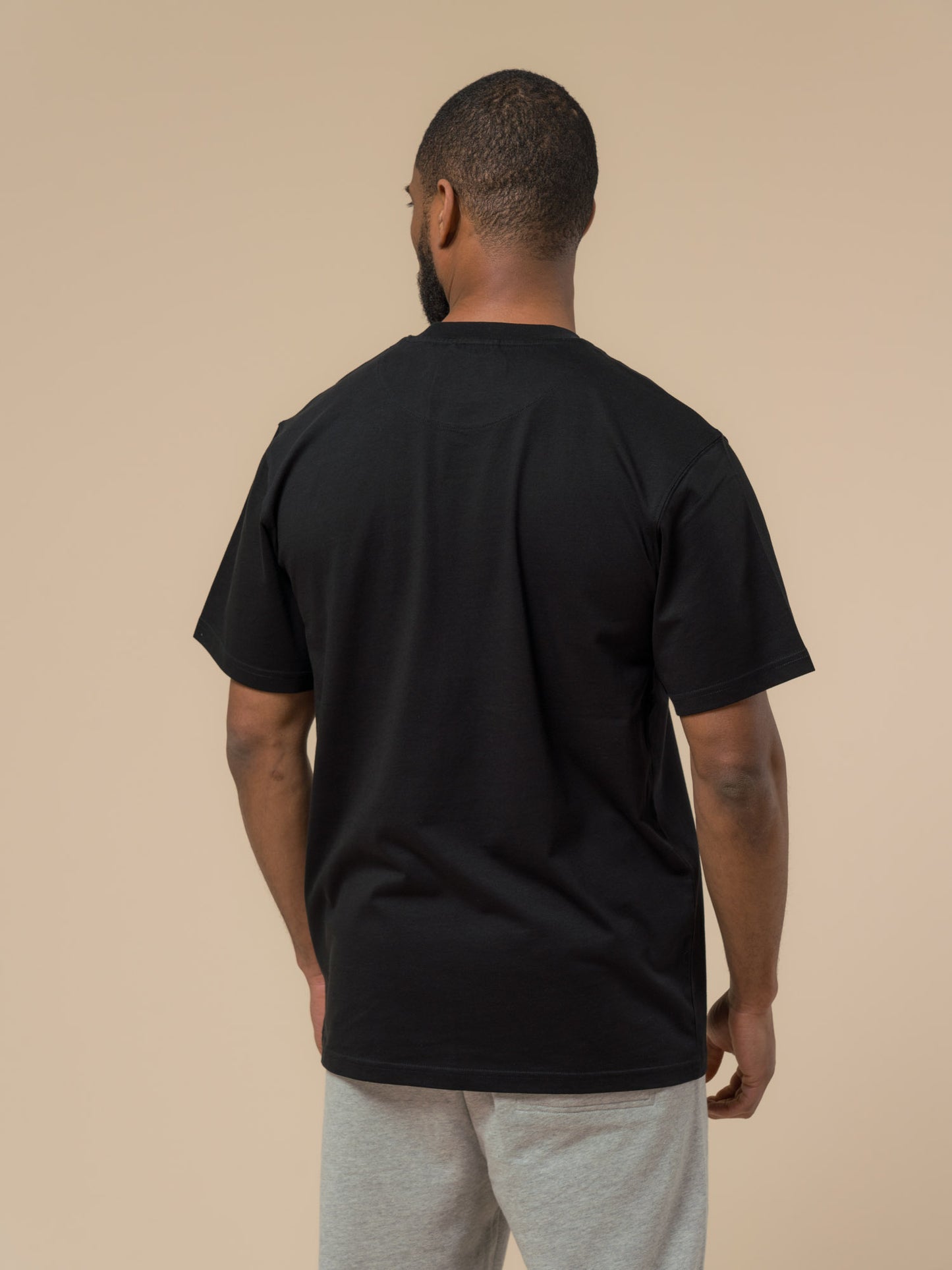 Penfield Mens Original Large Logo T-Shirt in Black
