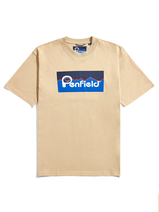 Original Large Logo T-Shirt in Fields Of Rye