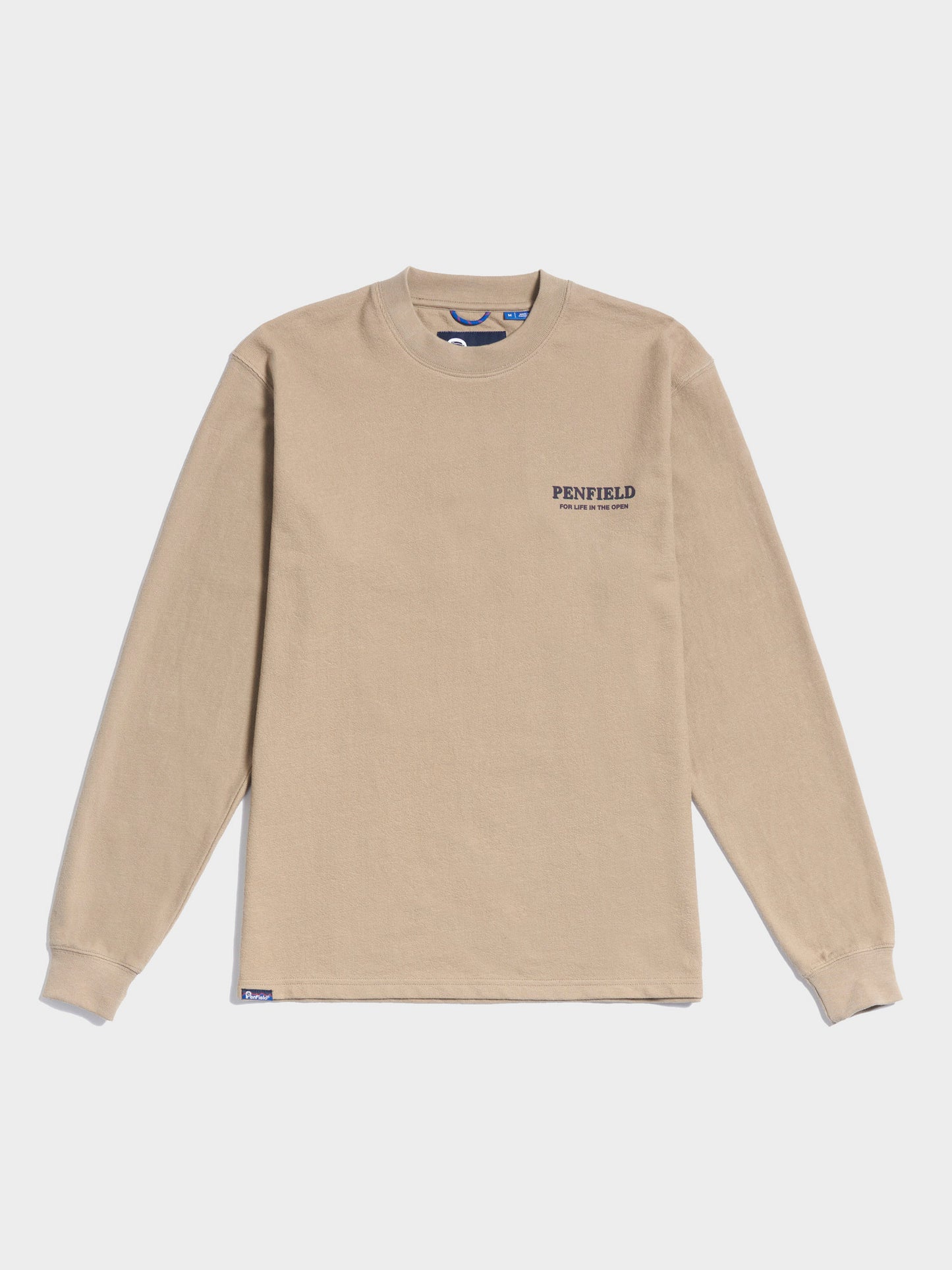 Black Bear Long Sleeve T-Shirt in Chinchilla