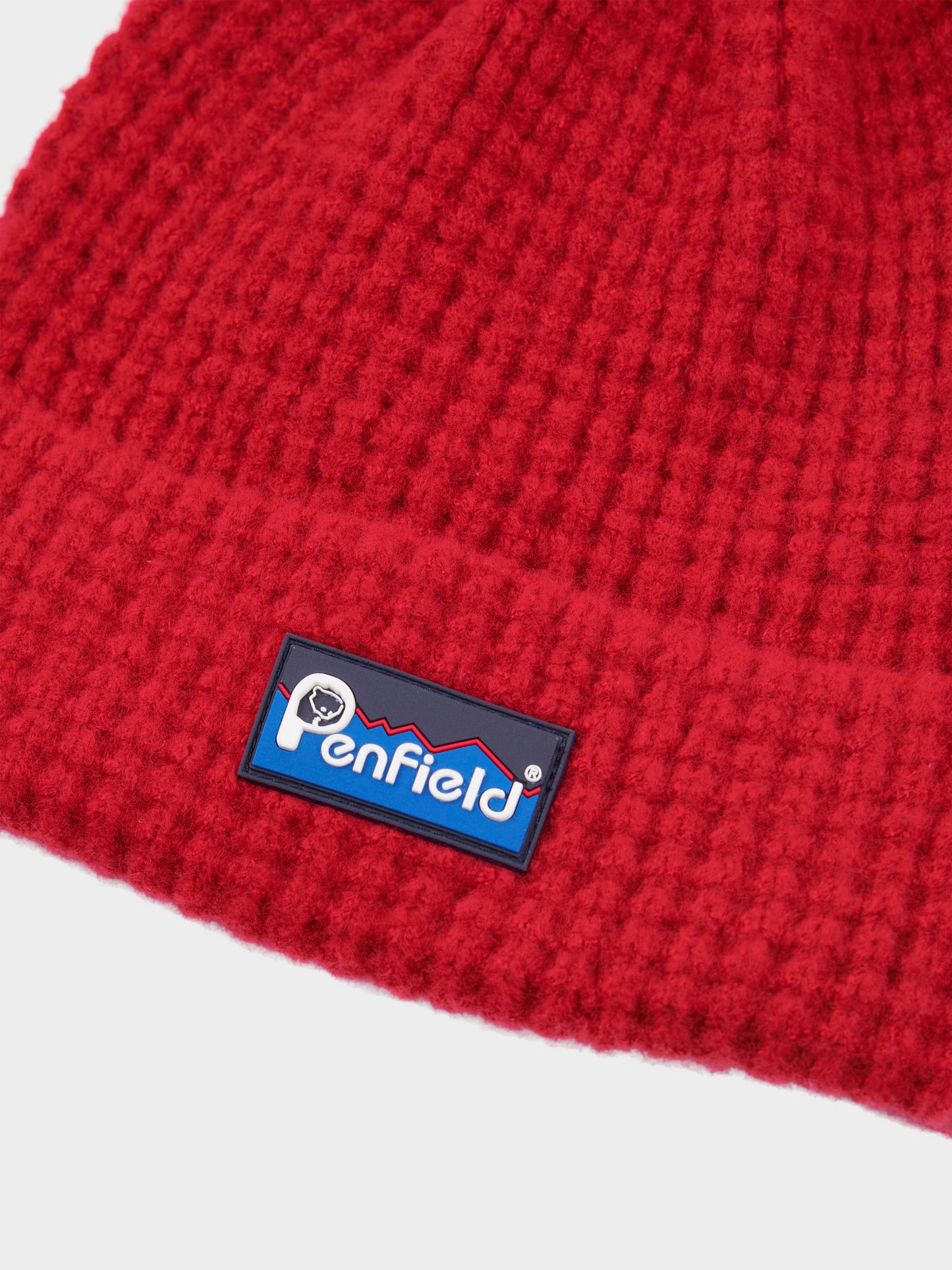 Waffle Beanie in Equestrian Red