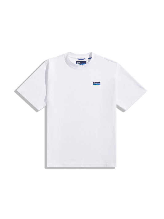 Fishing Bear T-Shirt in Bright White