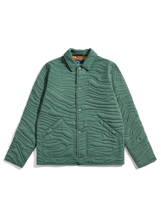 Cahoon Quilted Jacket in Dark Forest