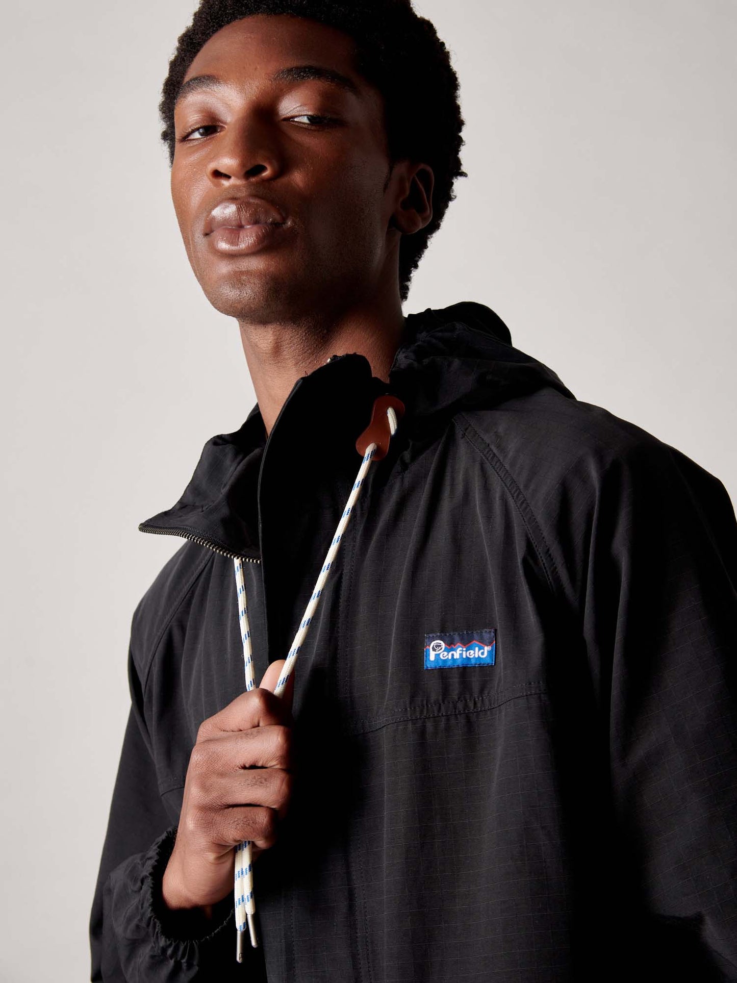 Meadow Showerproof Jacket in Black