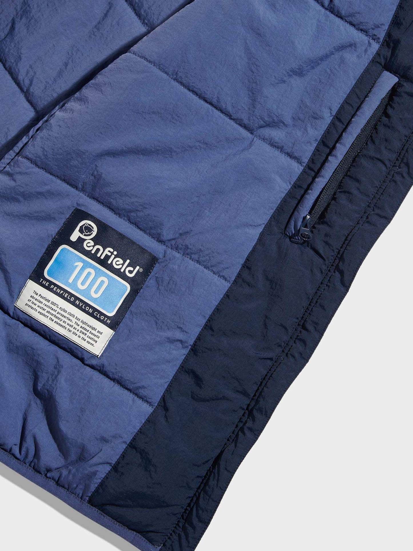 Assabet Flat Vest in Navy Blue