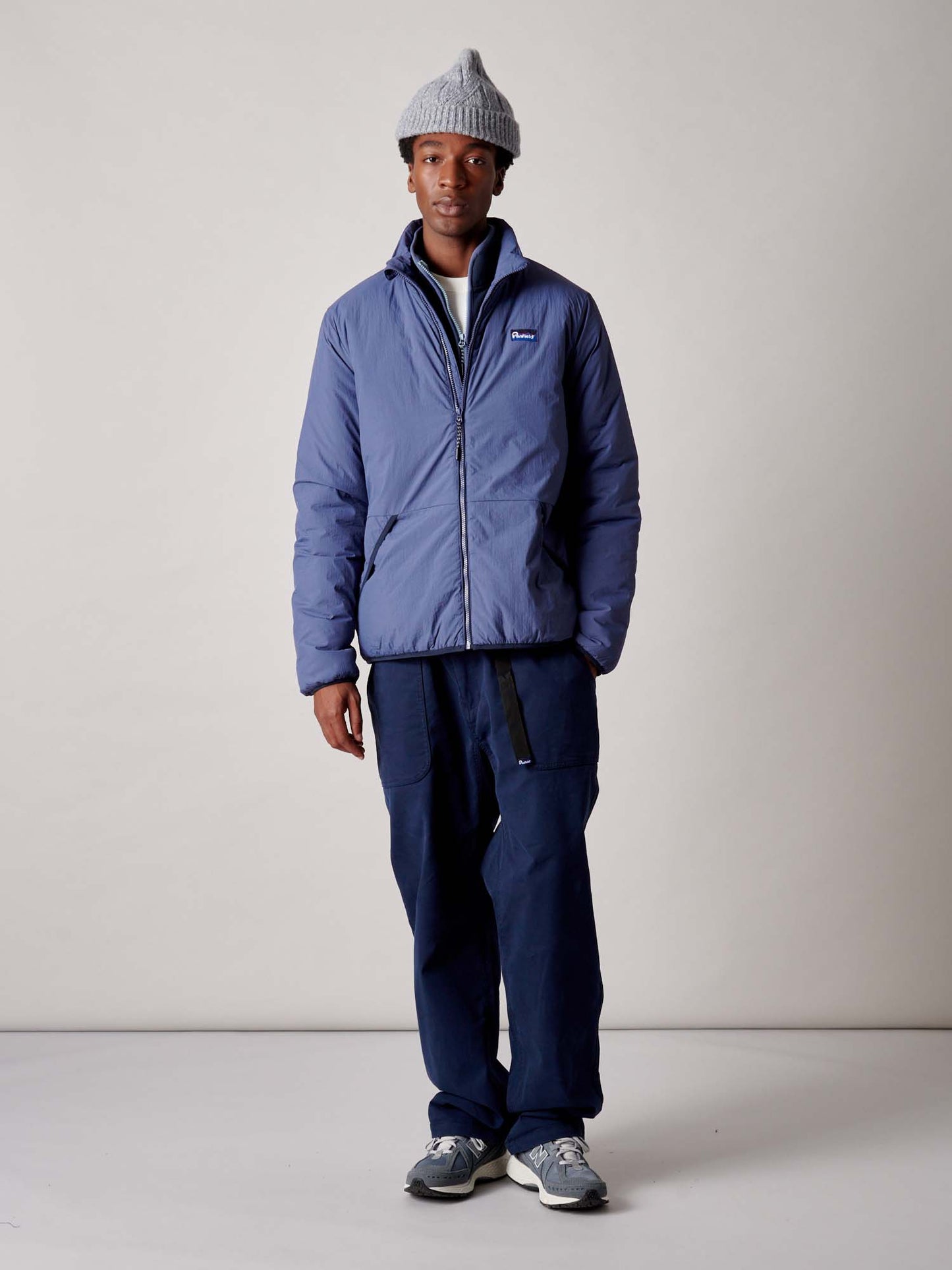 Assabet Flat Jacket in Blue Indigo