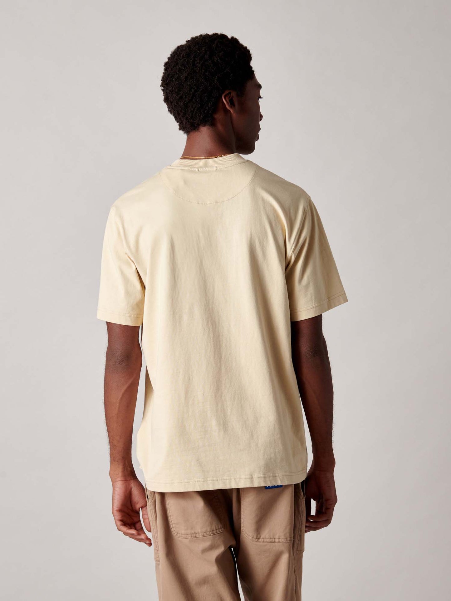 Riverview T-Shirt in Brown Rice