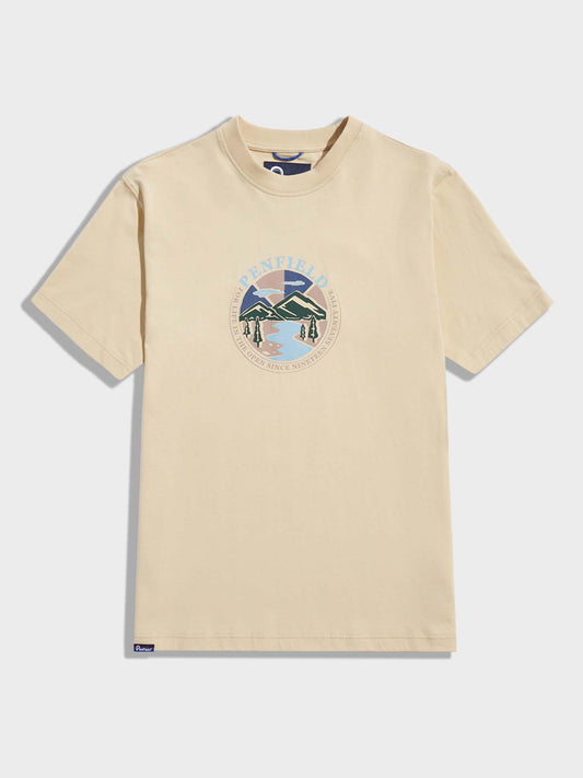 Riverview T-Shirt in Brown Rice