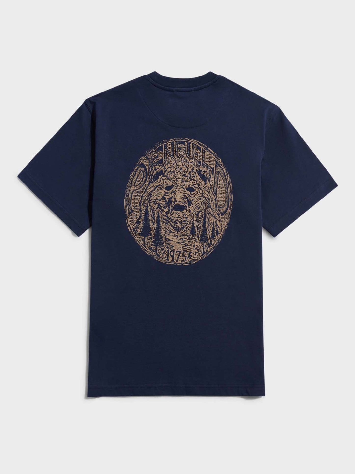 Wild Bear T-Shirt in Navy Blue