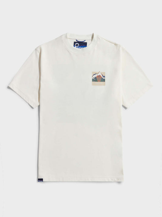 Mountain Back Forefounders T-Shirt in Vanilla Ice