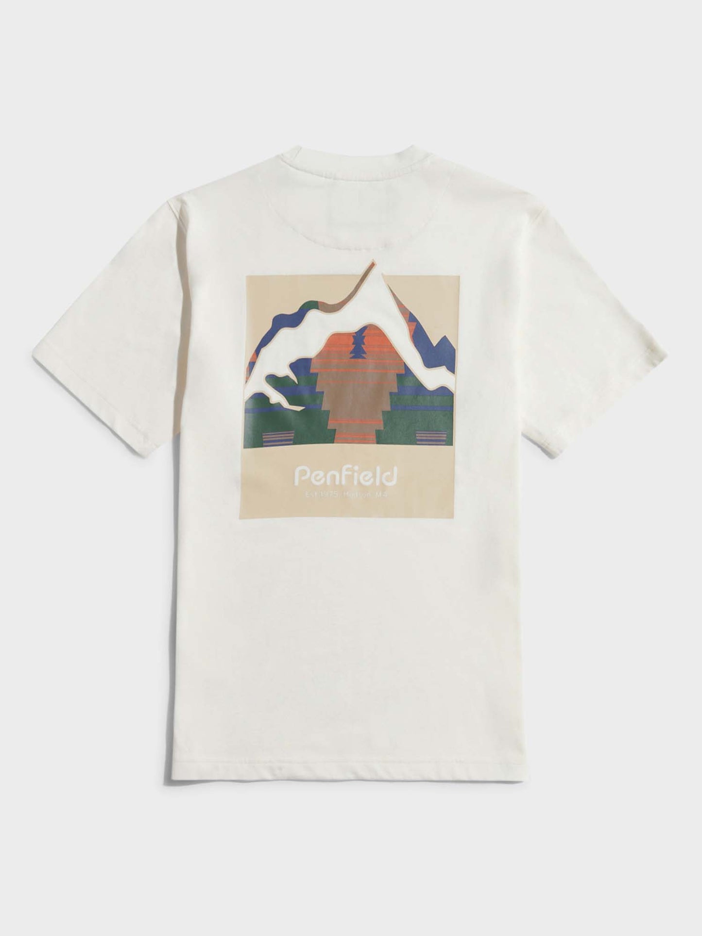 Mountain Back Forefounders T-Shirt in Vanilla Ice
