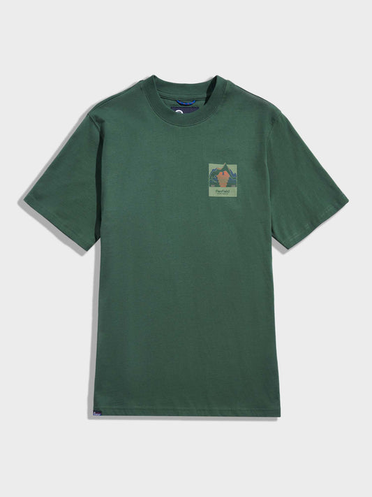 Mountain Back Forefounders T-Shirt in Cilantro
