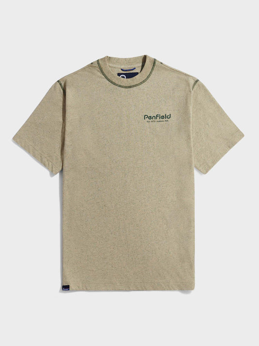 Trailwear T-Shirt in Brown Rice