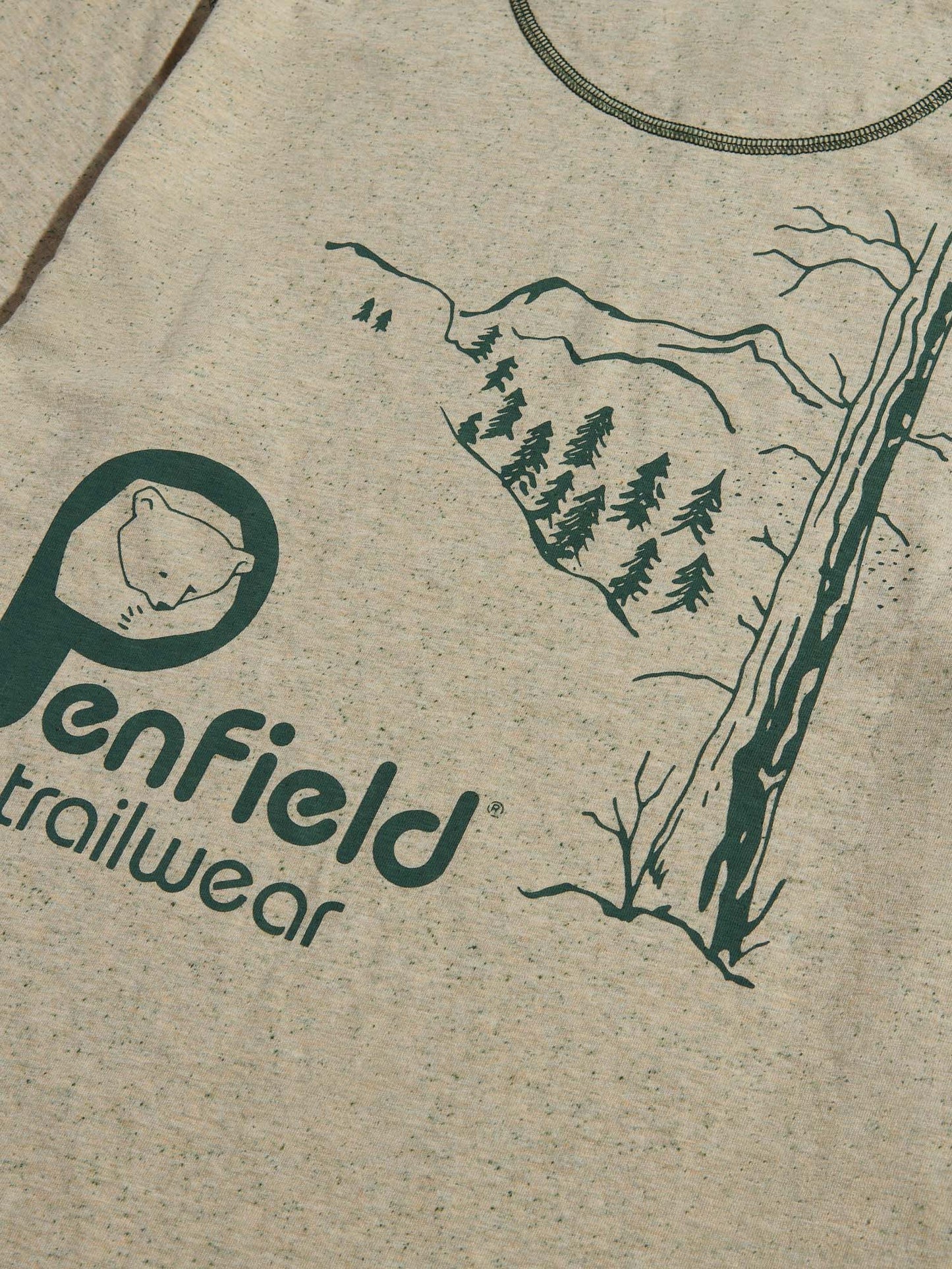 Trailwear T-Shirt in Brown Rice