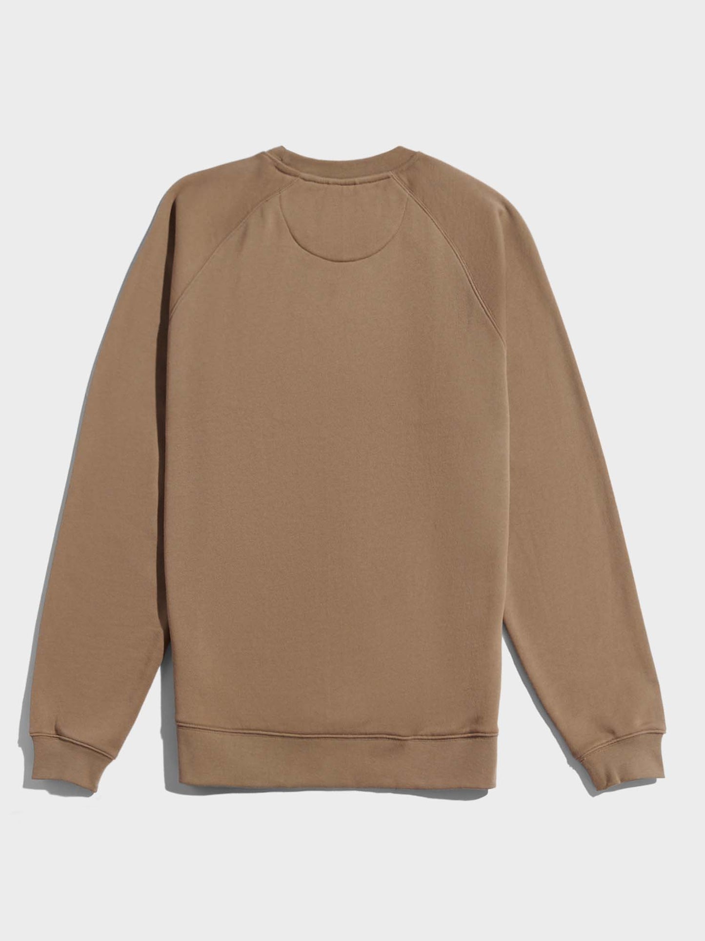 Embroidered Trout Crew in Lead Gray