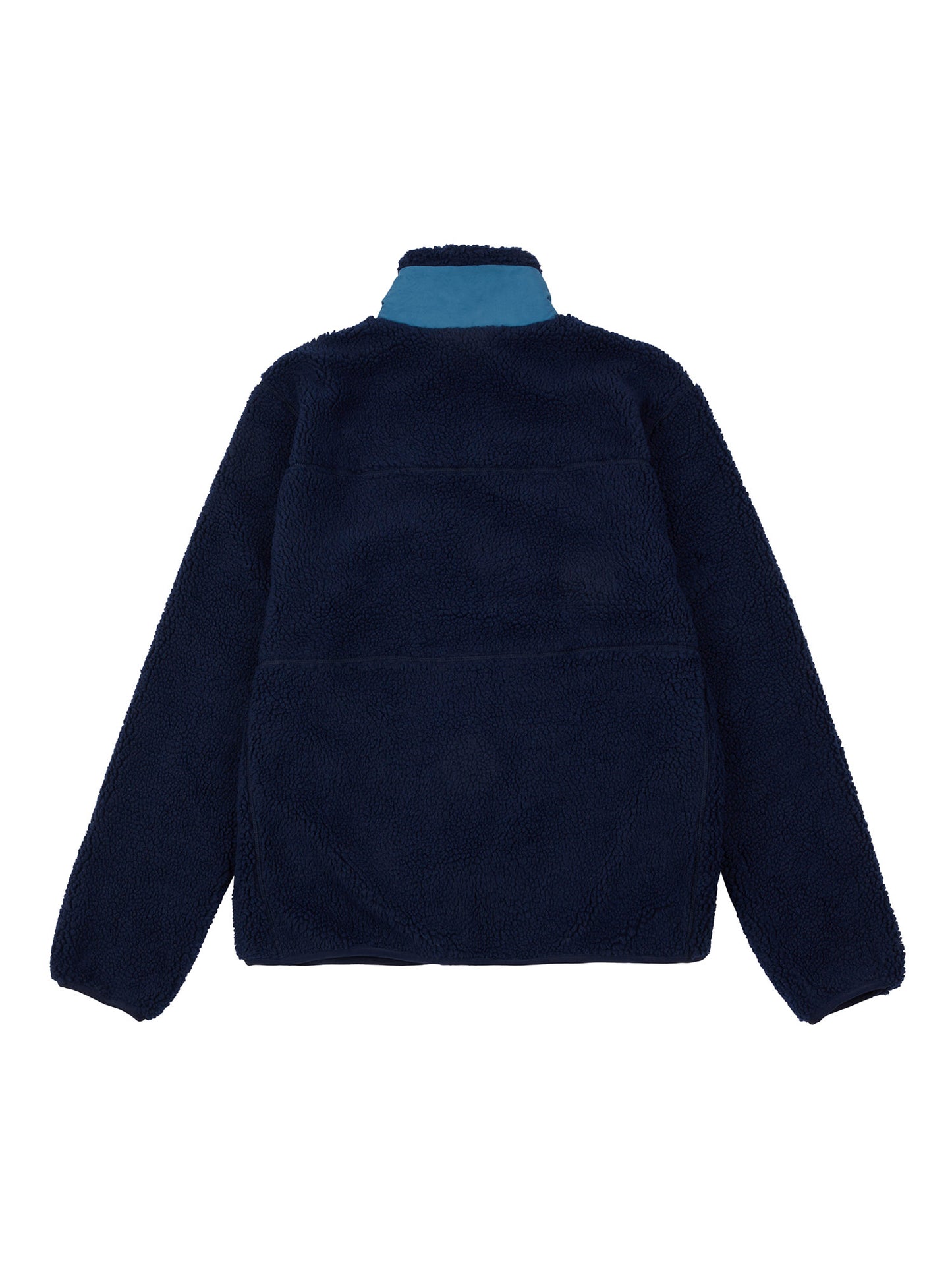 P Bear Borg Fleece Jacket in Navy Blue