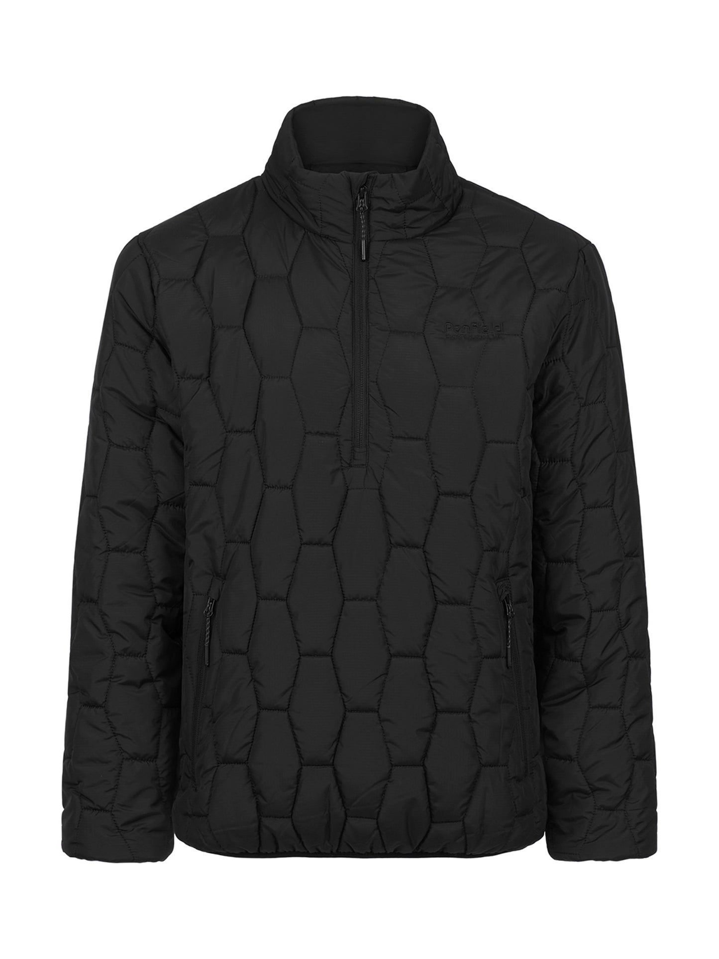 Hudson Script Overhead Jacket in Black