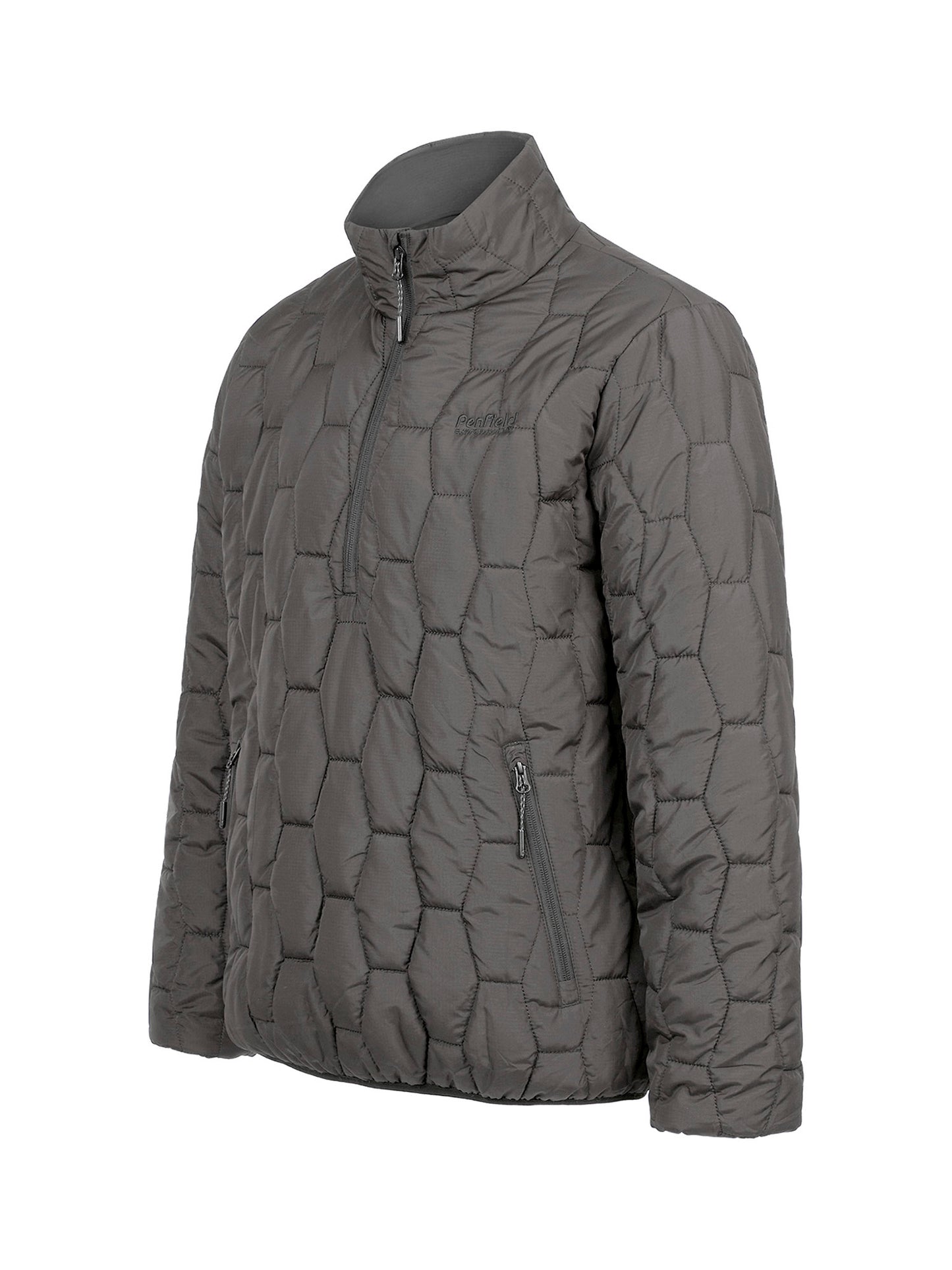 Hudson Script Overhead Jacket in Castlerock