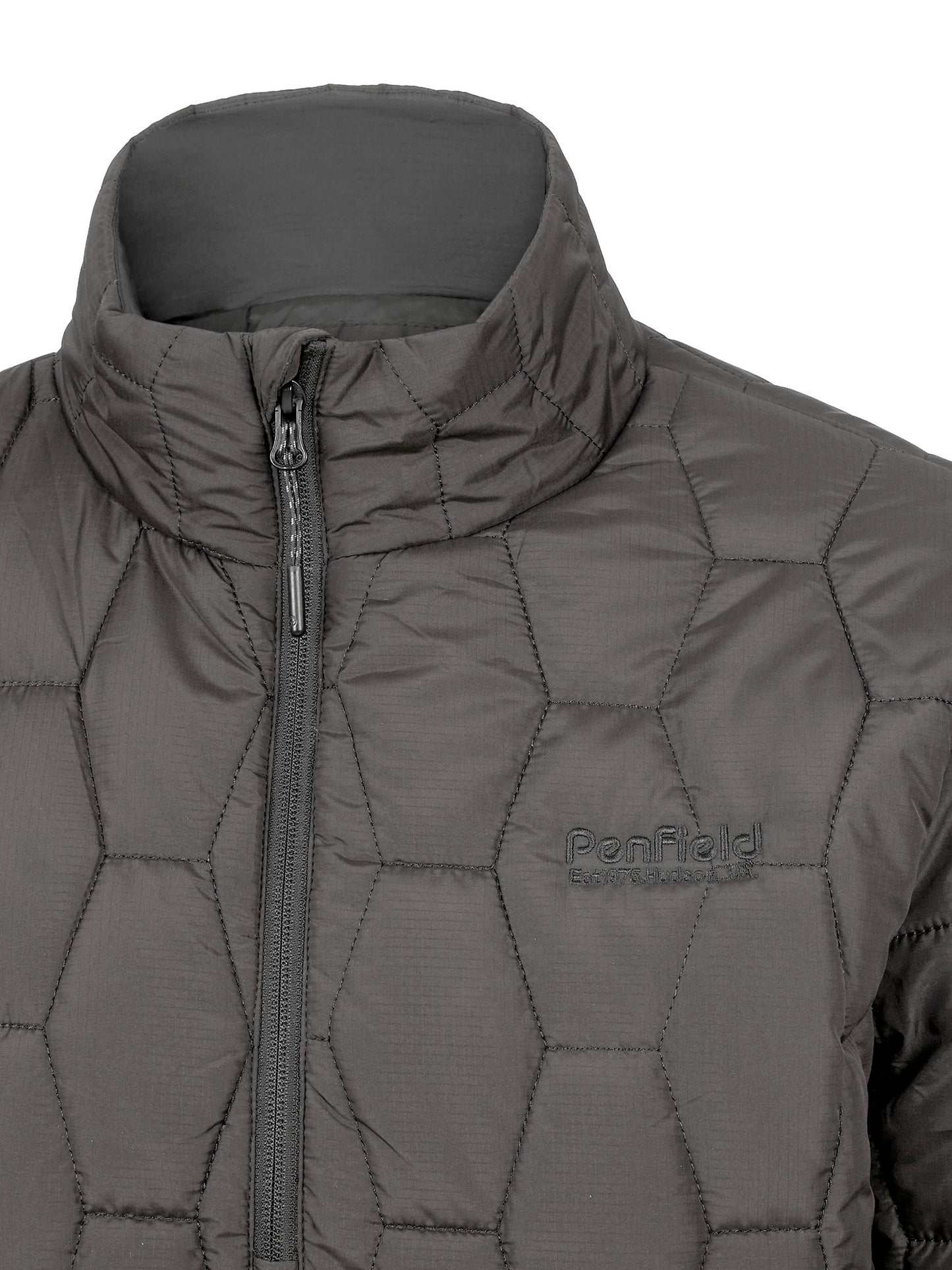 Hudson Script Overhead Jacket in Castlerock