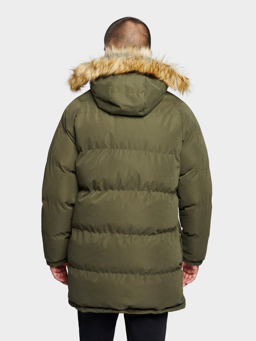Teal Puffer Bear Jacket