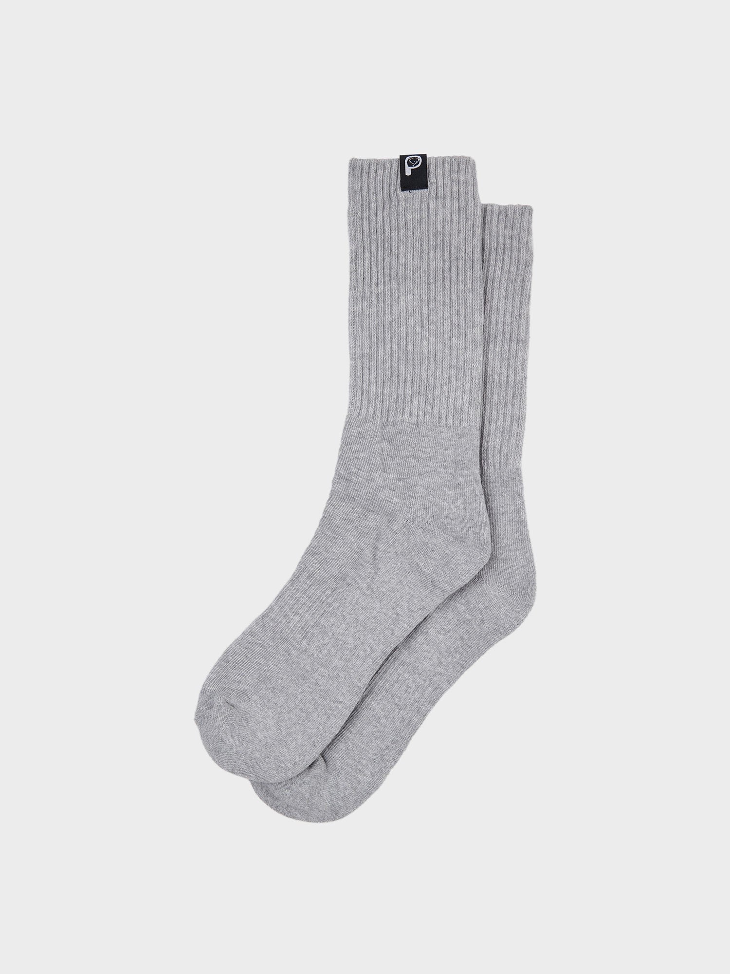 2 Pack Socks in Vintage Grey Heather