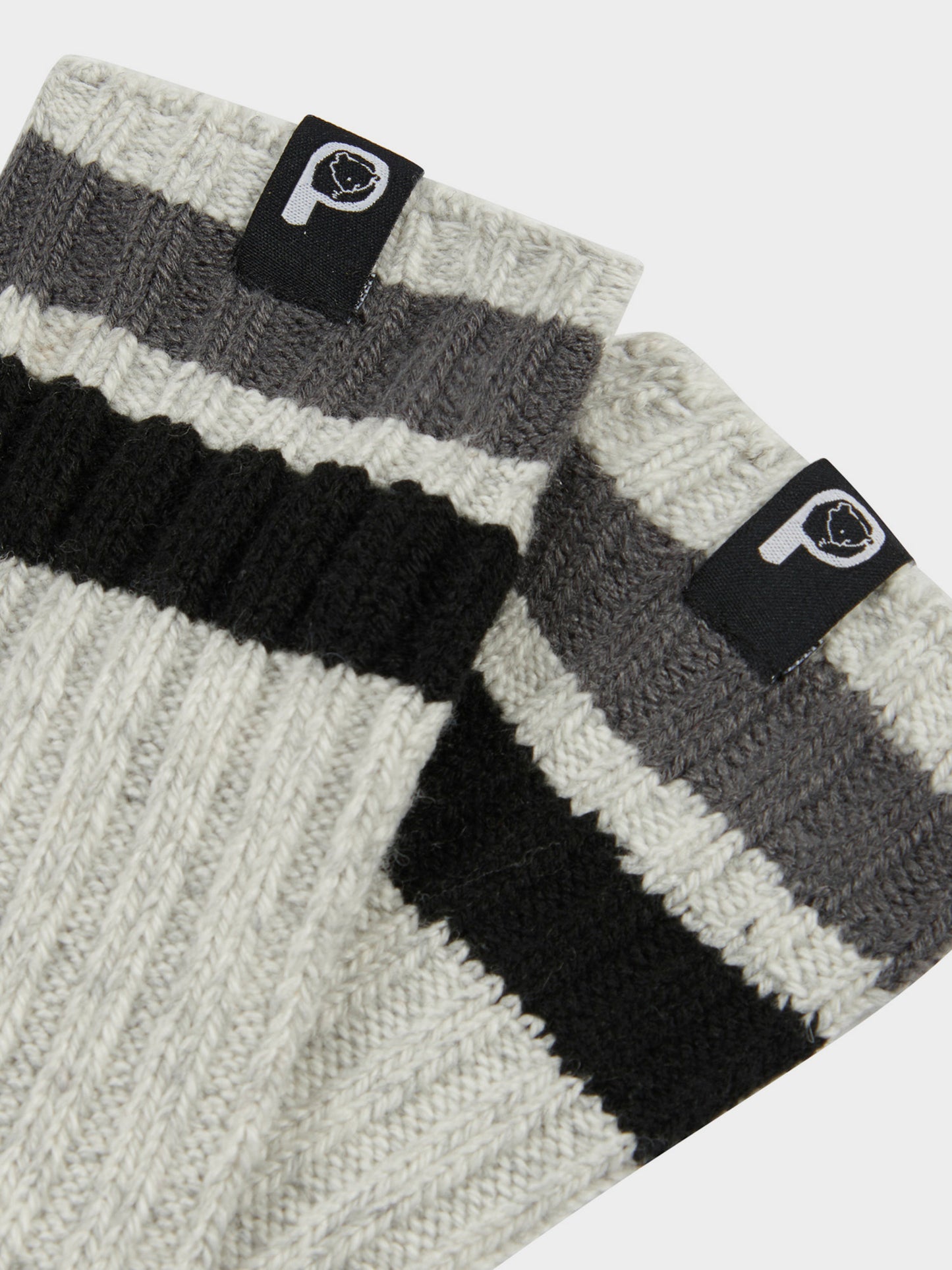 Twist Hiking Wool Blend Socks in Vintage Grey Heather