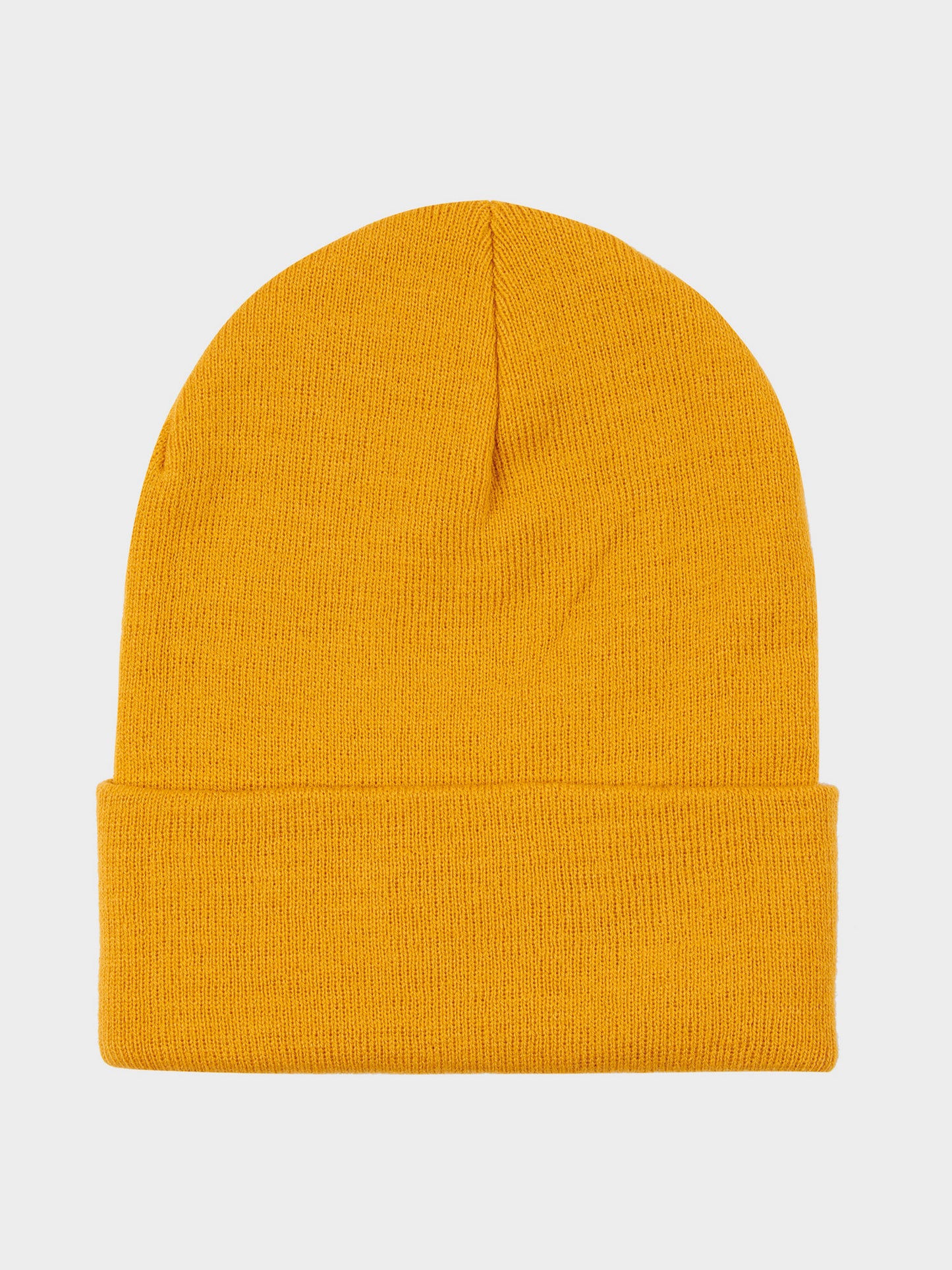 Reverse Badge Beanie in Sunflower