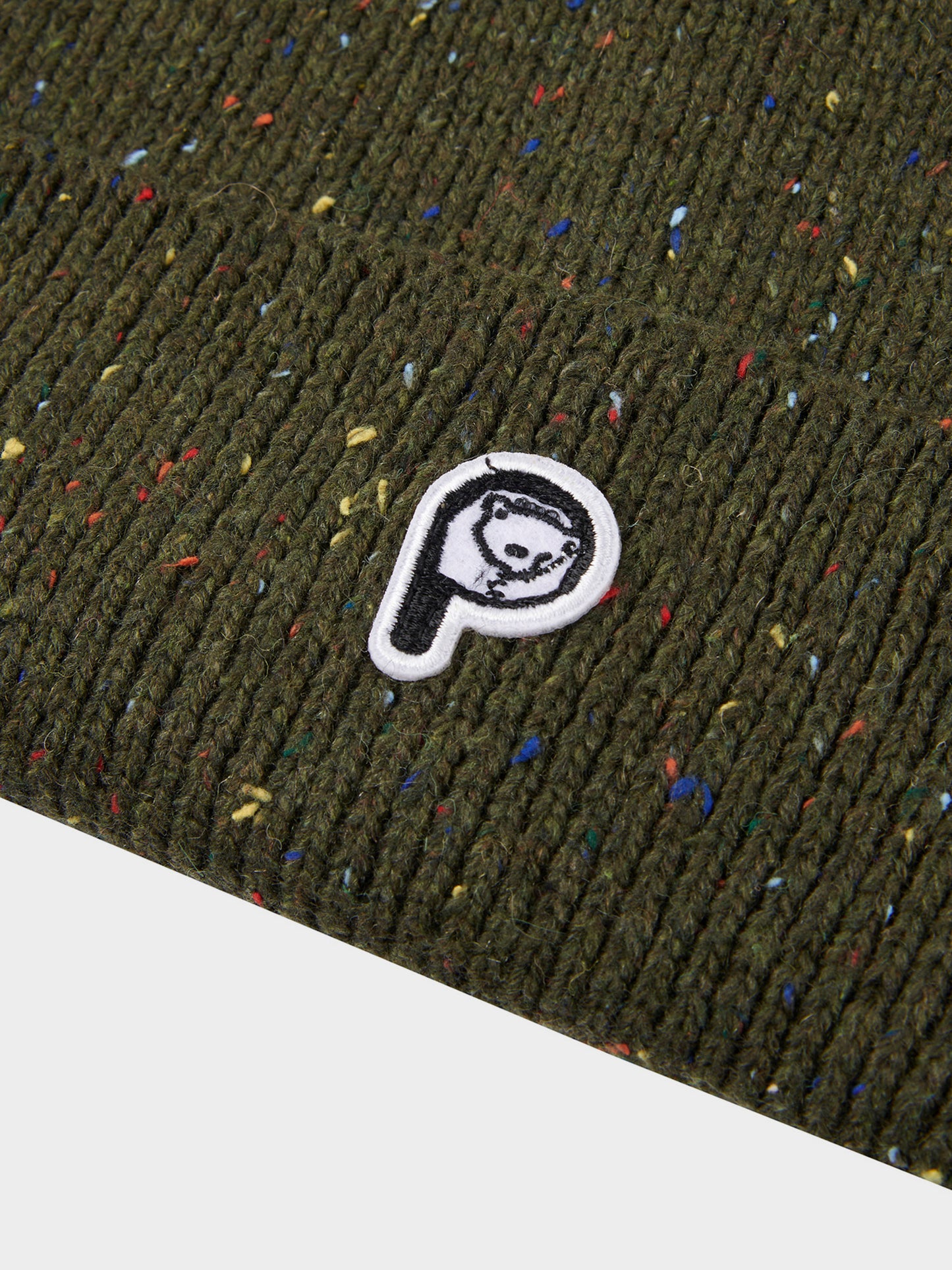 P Bear Neppy Beanie in Forest Night