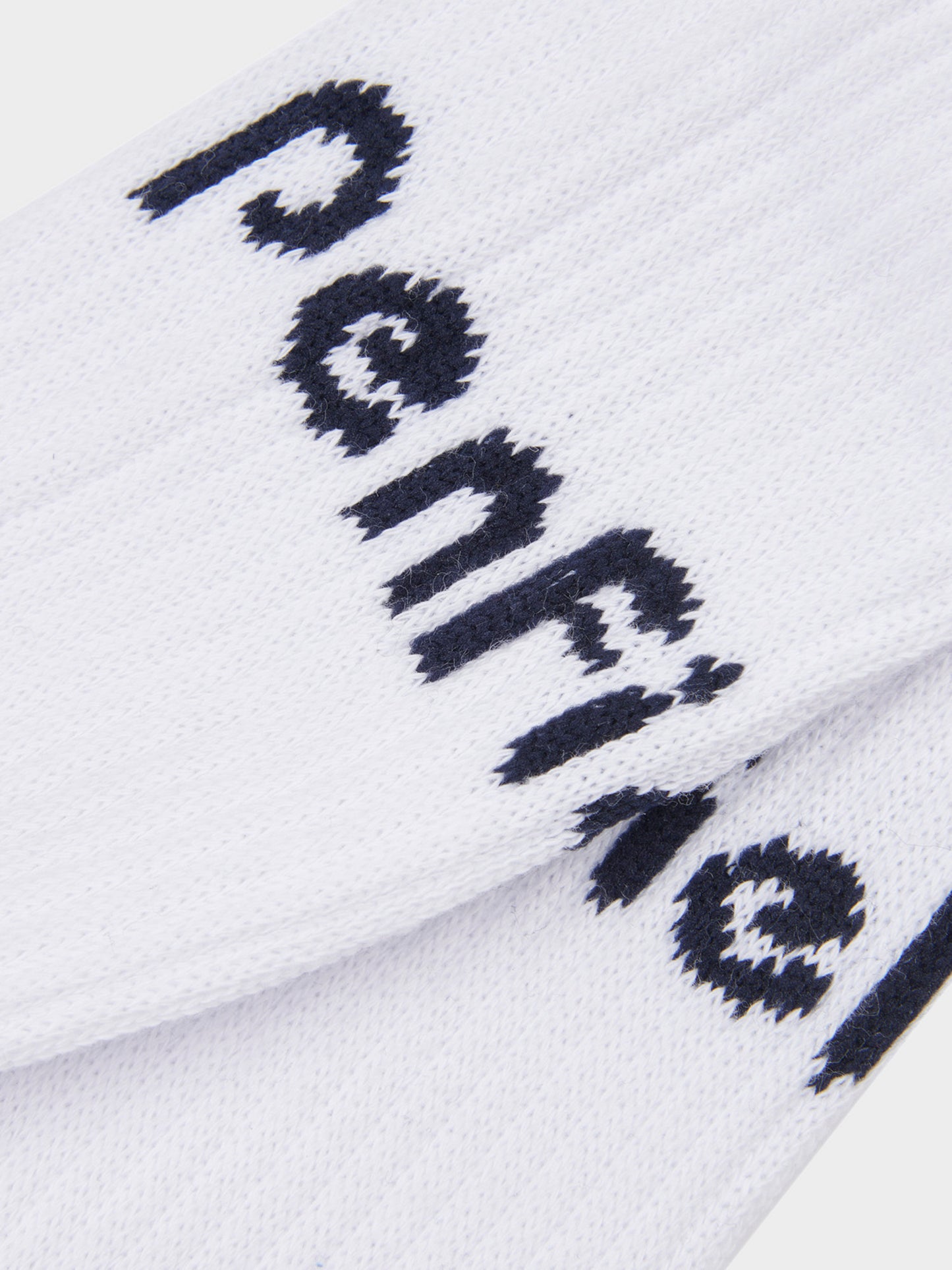 2 Pack Intarsia Socks in Bright White