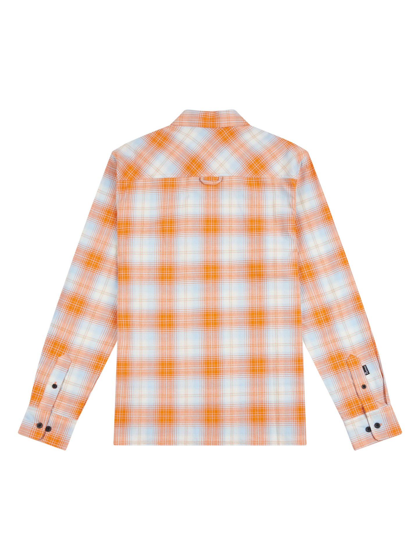 Penfield Straight Hem Nylon Zip Pocket Shirt Jaffa Orange