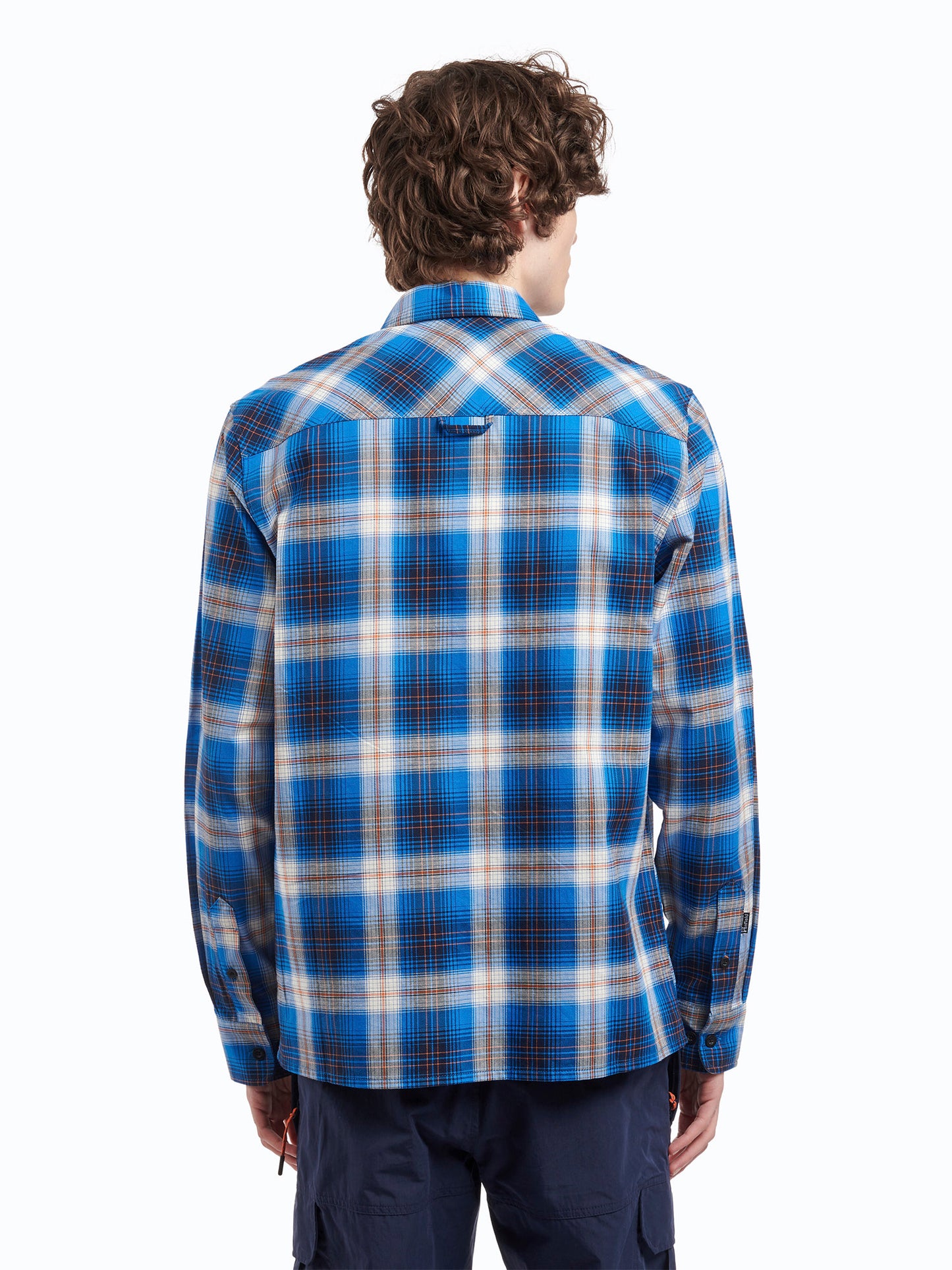 Penfield Straight Hem Nylon Zip Pocket Shirt Daphne