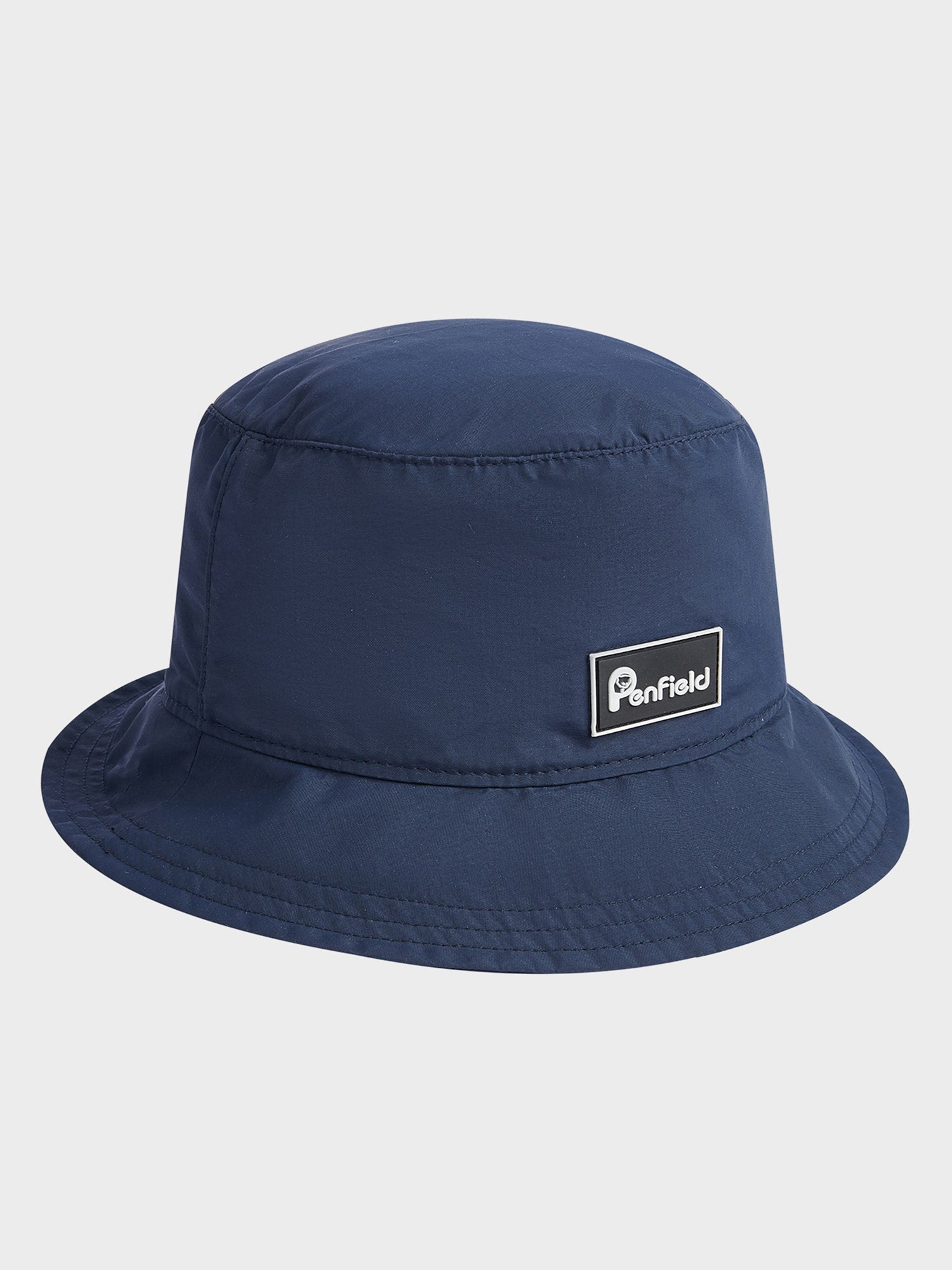 Nylon Bucket Hat in Navy Blue