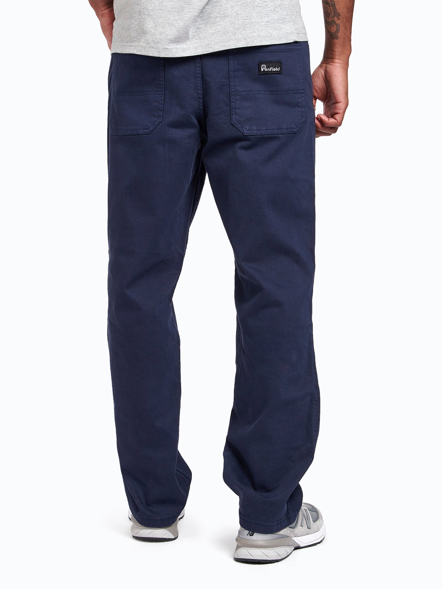 5 Pocket Trouser in Navy Blue