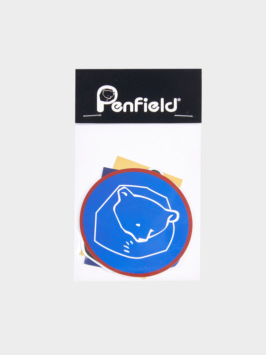 Penfield Sticker Pack in Black