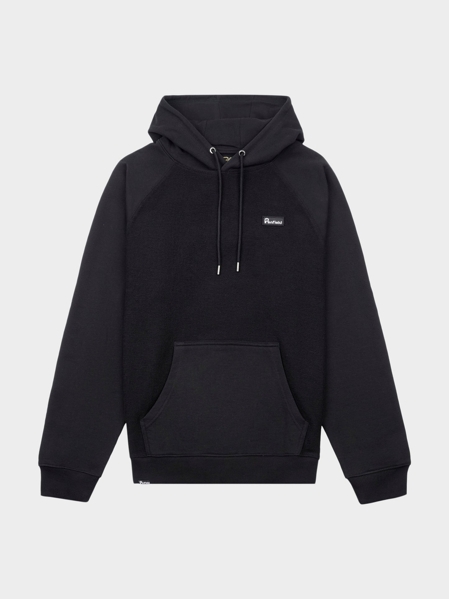 Reverse Loopback Hoodie in Black