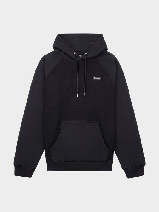 Reverse Loopback Hoodie in Black