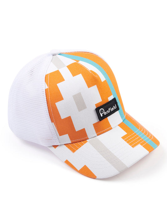 Penfield Print Trucker Cap Apricot