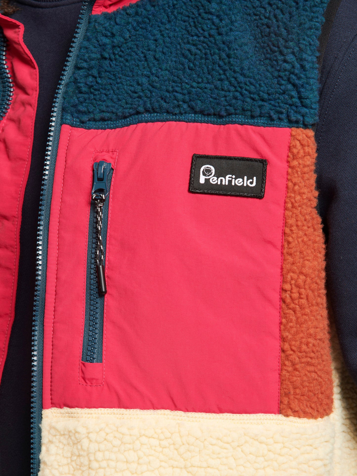 Penfield Mens Mattawa Vest in Dragonfly