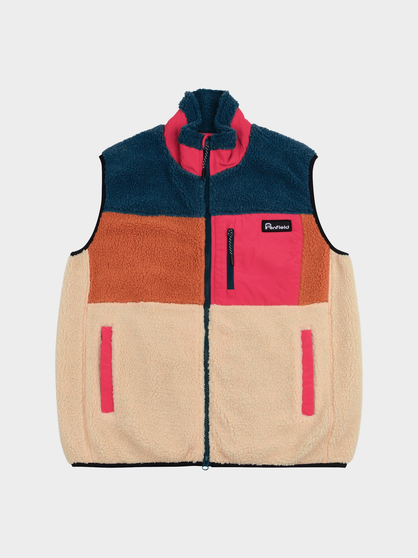 Penfield Mens Mattawa Vest in Dragonfly