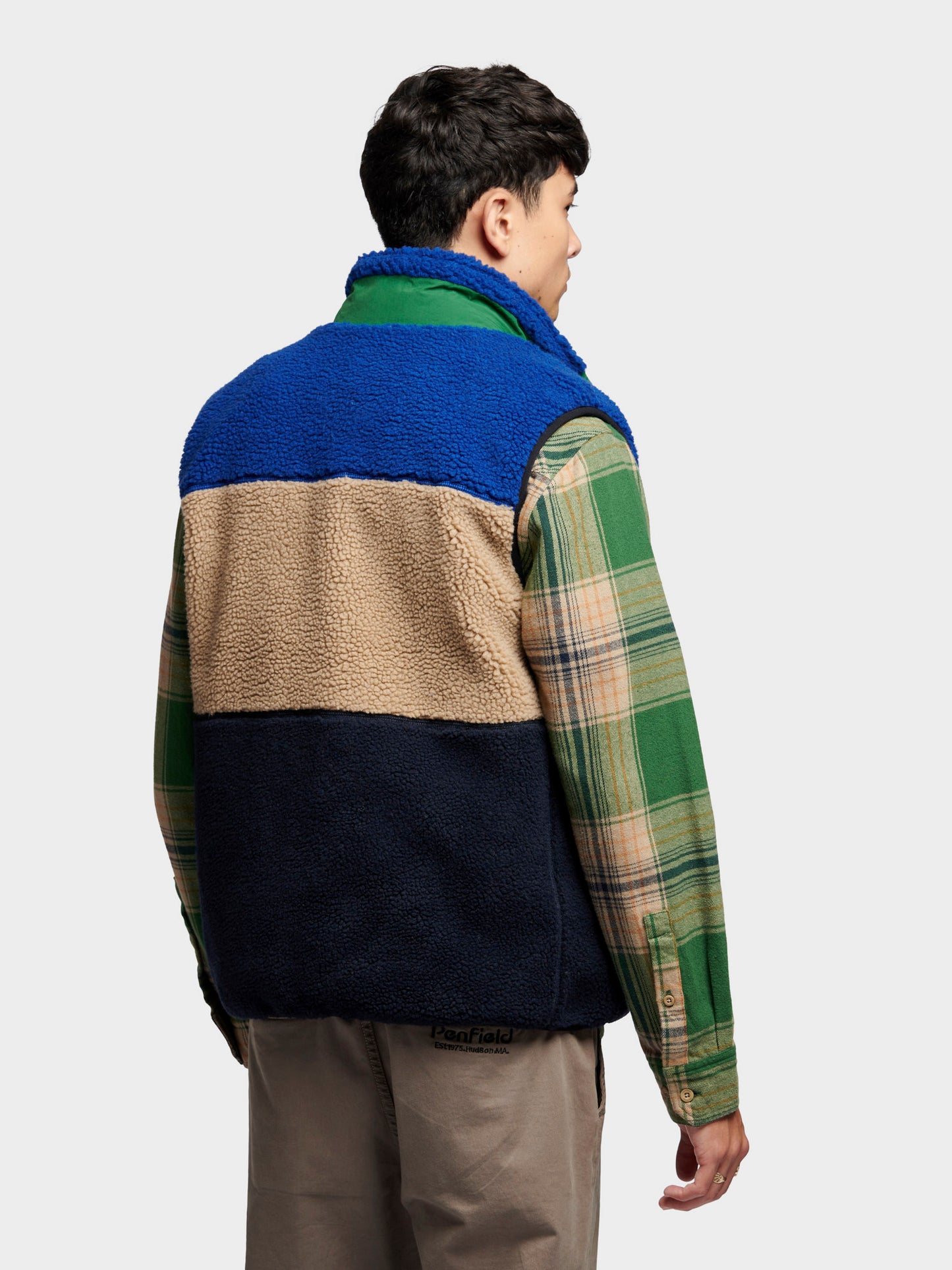 Penfield Mens Mattawa Vest in Sodalite Blue