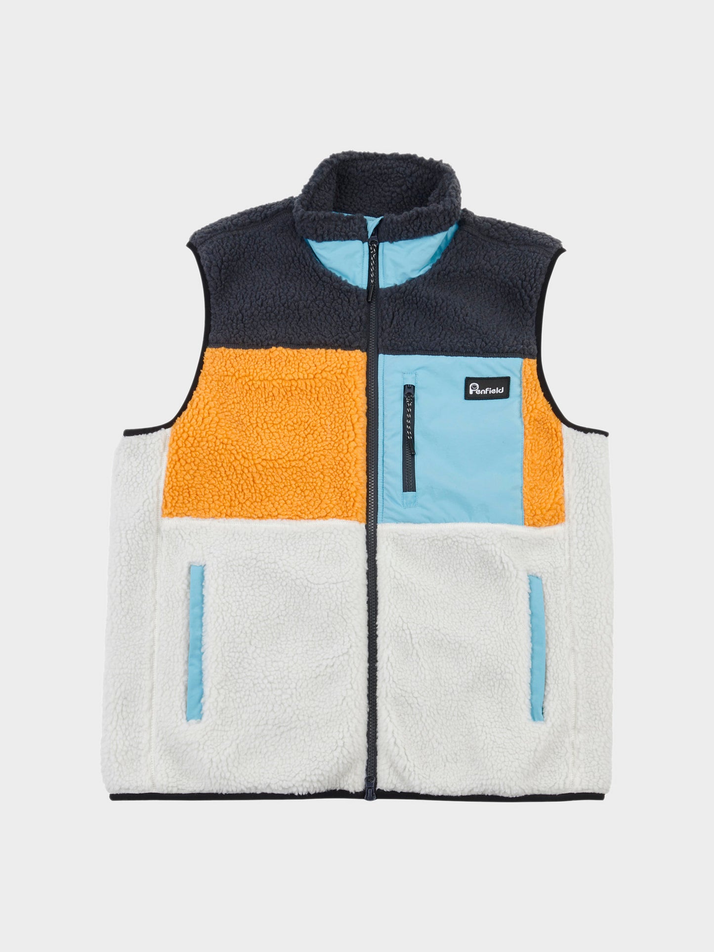 Penfield Mens Mattawa Vest in Ebony