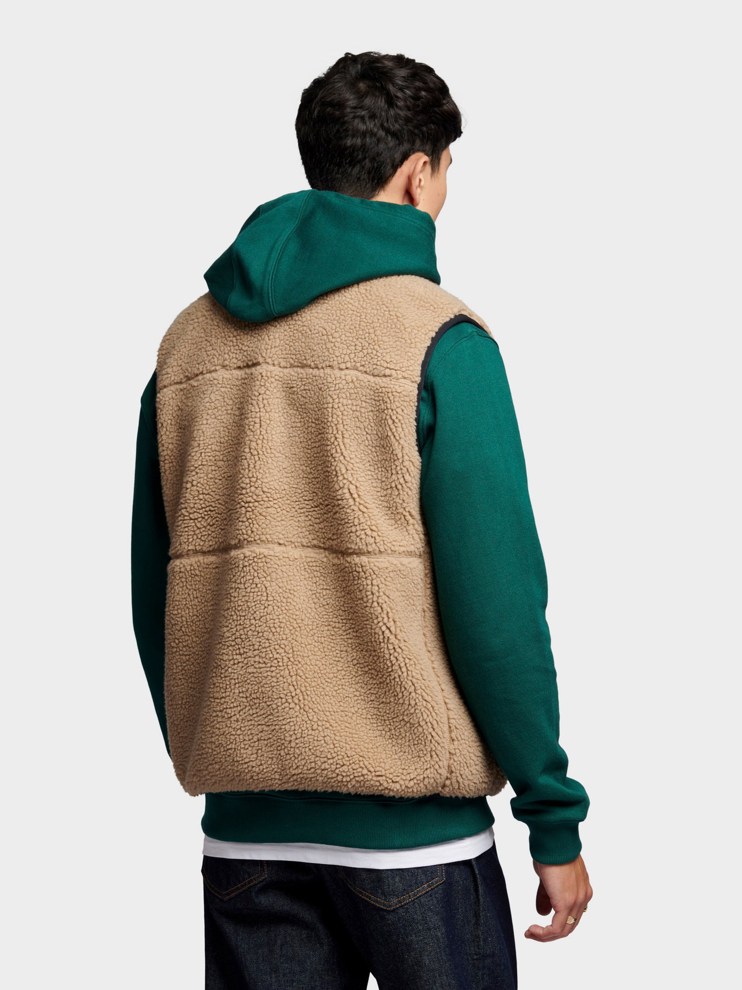 Penfield Mens Mattawa Vest in Chinchilla